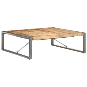 Rough mango wood coffee table 120x120x40 cm by , Coffee table - Ref: Foro24-321583, Price: 289,99 €, Discount: %