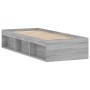 Estructura de cama gris Sonoma 75x190 cm de , Camas y somieres - Ref: Foro24-3203850, Precio: 114,99 €, Descuento: %