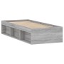 Estructura de cama gris Sonoma 75x190 cm de , Camas y somieres - Ref: Foro24-3203850, Precio: 114,99 €, Descuento: %