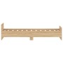 Estructura de cama madera de ingeniería Sonoma roble 75x190 cm de , Camas y somieres - Ref: Foro24-835948, Precio: 76,16 €, D...