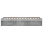 Concrete gray bed frame 90x200 cm by , Beds and slatted bases - Ref: Foro24-3203827, Price: 122,99 €, Discount: %