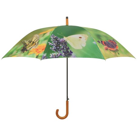 Esschert Design Butterflies Umbrella 120 cm TP211 by , Umbrella - Ref: Foro24-421311, Price: 14,34 €, Discount: %