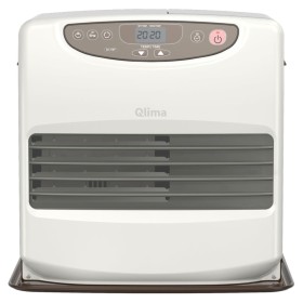 Qlima Portable paraffin heater 428W white/chocolate SRE 9046C2 by , Terrace stoves - Ref: Foro24-411586, Price: 501,99 €, Dis...