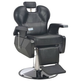 Black synthetic leather hairdressing chair 72x68x98 cm by , Hairdressing chairs - Ref: Foro24-110166, Price: 509,19 €, Discou...