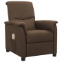 Brown fabric electric massage chair by , Electric massage chairs - Ref: Foro24-3098560, Price: 216,99 €, Discount: %