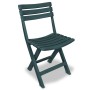 Folding garden bistro table and chairs 3 pieces green plastic by vidaXL, Garden sets - Ref: Foro24-43582, Price: 94,97 €, Dis...