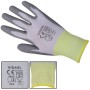 PU work gloves 24 pairs white and gray size 10/XL by , Safety gloves - Ref: Foro24-131380, Price: 39,42 €, Discount: %