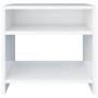 White plywood nightstand 40x30x40 cm by vidaXL, Nightstands - Ref: Foro24-800009, Price: 32,99 €, Discount: %