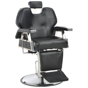 Black synthetic leather hairdressing chair 72x68x98 cm by , Hairdressing chairs - Ref: Foro24-110167, Price: 449,29 €, Discou...