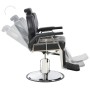 Black synthetic leather hairdressing chair 72x68x98 cm by , Hairdressing chairs - Ref: Foro24-110167, Price: 449,29 €, Discou...