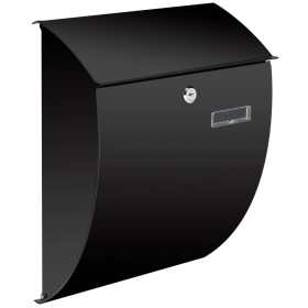 Perel Mailbox Nice black by Perel, mail slots - Ref: Foro24-432507, Price: 86,22 €, Discount: %