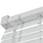 White aluminum blind 140x160 cm by , Blinds and blinds - Ref: Foro24-242797, Price: 43,44 €, Discount: %