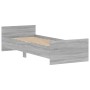 Estructura de cama madera de ingeniería Sonoma gris 75x190 cm de , Camas y somieres - Ref: Foro24-835951, Precio: 84,37 €, De...