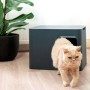 Hoopo Caja de arena para gatos Dome gris de , Cajones de arena higiénica para gatos - Ref: Foro24-435697, Precio: 133,23 €, D...