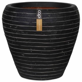 Capi Nature Row conical vase 42x38 cm anthracite gray PKRWZ362 by , Pots and planters - Ref: Foro24-420623, Price: 71,08 €, D...