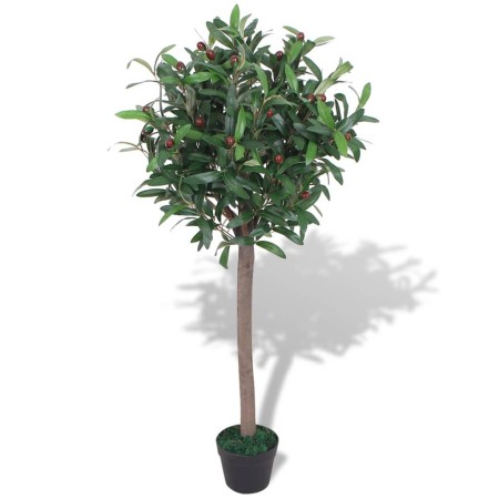 Artificial laurel tree with green planter 120 cm by vidaXL, artificial flora - Ref: Foro24-244453, Price: 52,59 €, Discount: %