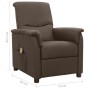 Brown fabric liftable massage chair by , Electric massage chairs - Ref: Foro24-3093285, Price: 235,28 €, Discount: %