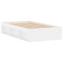 White bed frame 90x200 cm by , Beds and slatted bases - Ref: Foro24-3203824, Price: 156,61 €, Discount: %