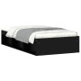 Estructura de cama negra 90x190 cm de , Camas y somieres - Ref: Foro24-3203839, Precio: 131,99 €, Descuento: %