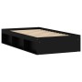 Estructura de cama negra 90x190 cm de , Camas y somieres - Ref: Foro24-3203839, Precio: 131,99 €, Descuento: %