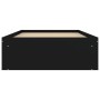 Estructura de cama negra 90x190 cm de , Camas y somieres - Ref: Foro24-3203839, Precio: 131,99 €, Descuento: %