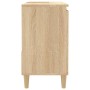 Armario de baño madera contrachapada roble Sonoma 65x33x60 cm de , Muebles de baño - Ref: Foro24-819823, Precio: 79,71 €, Des...