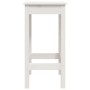 High stools 2 pcs solid white pine wood 40x40x78 cm by , dining chairs - Ref: Foro24-822138, Price: 123,52 €, Discount: %