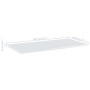 Estante estantería 4uds contrachapada blanco brillo 80x40x1,5cm de , Estanterías - Ref: Foro24-805340, Precio: 50,41 €, Descu...