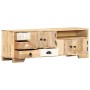 Solid mango wood TV cabinet 120x30x40 cm by , TV Furniture - Ref: Foro24-247744, Price: 281,29 €, Discount: %