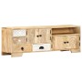 Solid mango wood TV cabinet 120x30x40 cm by , TV Furniture - Ref: Foro24-247744, Price: 281,29 €, Discount: %