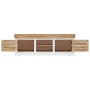 TV-Schrank aus massivem Mangoholz, 118 x 30 x 40 cm von , TV-Möbel - Ref: Foro24-247970, Preis: 326,89 €, Rabatt: %