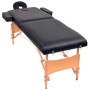 Massageliege und Klapphocker 2 Zonen 10 cm schwarz von vidaXL, Massageliegen - Ref: Foro24-110155, Preis: 290,09 €, Rabatt: %