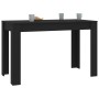 Black plywood dining table 120x60x76 cm by , Kitchen and dining tables - Ref: Foro24-800433, Price: 87,45 €, Discount: %