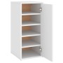 White chipboard shoe rack 32x35x70 cm by , Shoe racks and shoe organizers - Ref: Foro24-808954, Price: 62,99 €, Discount: %