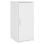 Mueble zapatero de aglomerado blanco 32x35x70 cm de , Zapateros y organizadores de calzado - Ref: Foro24-808954, Precio: 62,9...