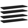 Shelves for shelving unit 4 pcs plywood black 60x20x1.5 cm by , Shelves - Ref: Foro24-805220, Price: 23,45 €, Discount: %