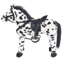 XXL black and white standing plush horse by vidaXL, Stuffed animals - Ref: Foro24-91326, Price: 80,99 €, Discount: %