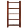 Honey brown solid acacia wood bookcase 85x30x166 cm by , Bookcases and shelves - Ref: Foro24-321821, Price: 235,28 €, Discoun...