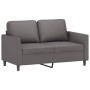 Set von Sofas mit 3 Stück Kissen Kunstleder grau von , Sofas - Ref: Foro24-3201757, Preis: 543,46 €, Rabatt: %