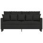 Sofá de 2 plazas de tela negro 140 cm de , Sofás - Ref: Foro24-359271, Precio: 242,99 €, Descuento: %