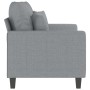 Sofá de 2 plazas de tela gris claro 120 cm de , Sofás - Ref: Foro24-359259, Precio: 228,85 €, Descuento: %