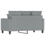 Sofá de 2 plazas de tela gris claro 120 cm de , Sofás - Ref: Foro24-359259, Precio: 228,85 €, Descuento: %