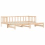 Sofá cama nido madera maciza de pino 80x200 cm de , Camas y somieres - Ref: Foro24-836159, Precio: 166,01 €, Descuento: %