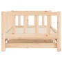 Sofá cama nido madera maciza de pino 80x200 cm de , Camas y somieres - Ref: Foro24-836159, Precio: 166,01 €, Descuento: %