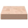 Estante de pared madera maciza de haya 80x20x4 cm de , Estantes y estanterías - Ref: Foro24-356019, Precio: 36,99 €, Descuent...