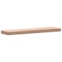 Solid beech wood wall shelf 80x20x4 cm by , Shelves and shelves - Ref: Foro24-356019, Price: 36,78 €, Discount: %