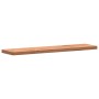 Solid beech wood wall shelf 80x20x2.5 cm by , Shelves and shelves - Ref: Foro24-356027, Price: 29,99 €, Discount: %