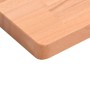 Solid beech wood wall shelf 80x20x2.5 cm by , Shelves and shelves - Ref: Foro24-356027, Price: 29,99 €, Discount: %