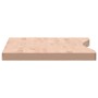 Schreibtischplatte aus massivem Buchenholz 100x(45-50)x4 cm von , Schreibtischzubehör und Produkte - Ref: Foro24-356044, Prei...