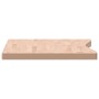 Schreibtischplatte aus massivem Buchenholz 100x(55-60)x4 cm von , Schreibtischzubehör und Produkte - Ref: Foro24-356046, Prei...